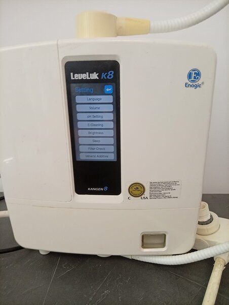 Aparat de purificat si ionizat apa Kangen Leveluk K8- Utilizat, Functional,